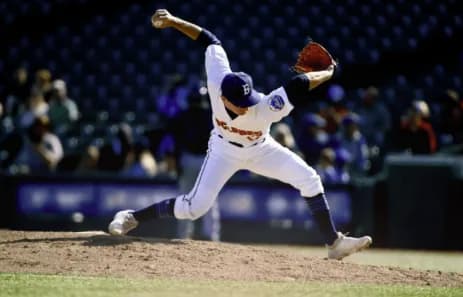 Pitcher back in live competition after completing Tommy John rehabilitation